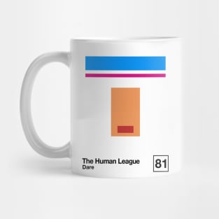 Dare  / Minimalist Style Graphic Poster Design Mug